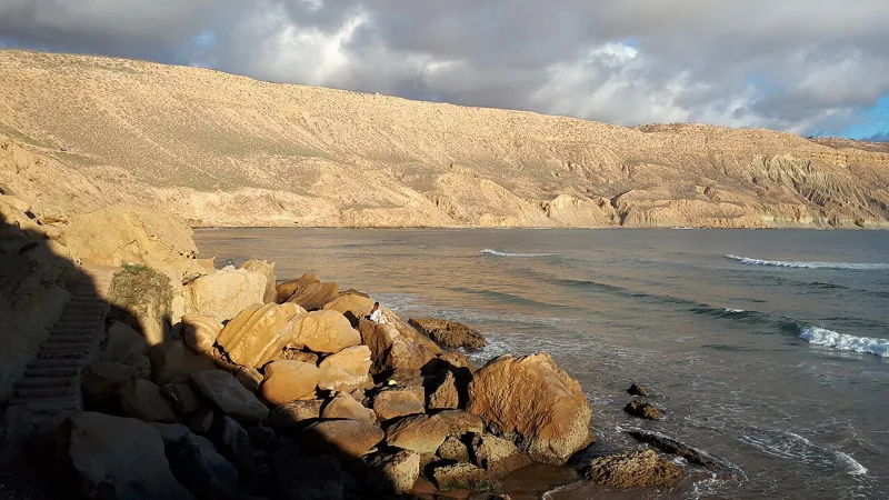 A quiet moment by the water