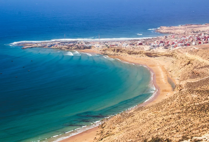 منحنى ماجيك باي من الأعلى